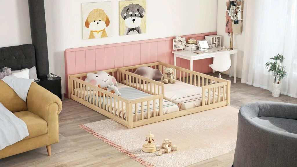Twin Floor Bed: A Perfect Choice for Kids and Growing Children